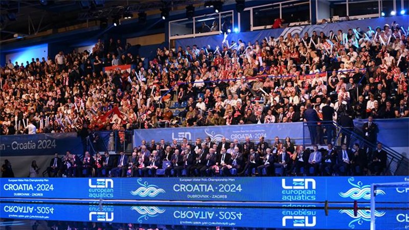 Plenković svečano otvorio EP vaterpolista u Dubrovniku: Nadam se da će naši vaterpolisti obraniti europsko zlato 